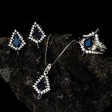 Nightfall - Ring & Necklace & Earrings Set