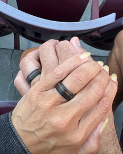 Midnight Wood Ring