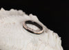 Deer Antler Ring, Antler Deer Ring, Antler Tungsten Ring, Deer Antler Band, Deer Wedding Band, Tungsten Ring for Women, 4mm Ring