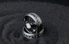 Silvery Meteor - Meteorite Silver Ring, Men&#39;s Wedding Band, 8mm