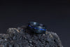 Stardust Damascus - Nebula &amp; Meteorite Ring, 8mm