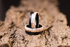 Black Antler - Deer Antler Ring, 8mm Ring